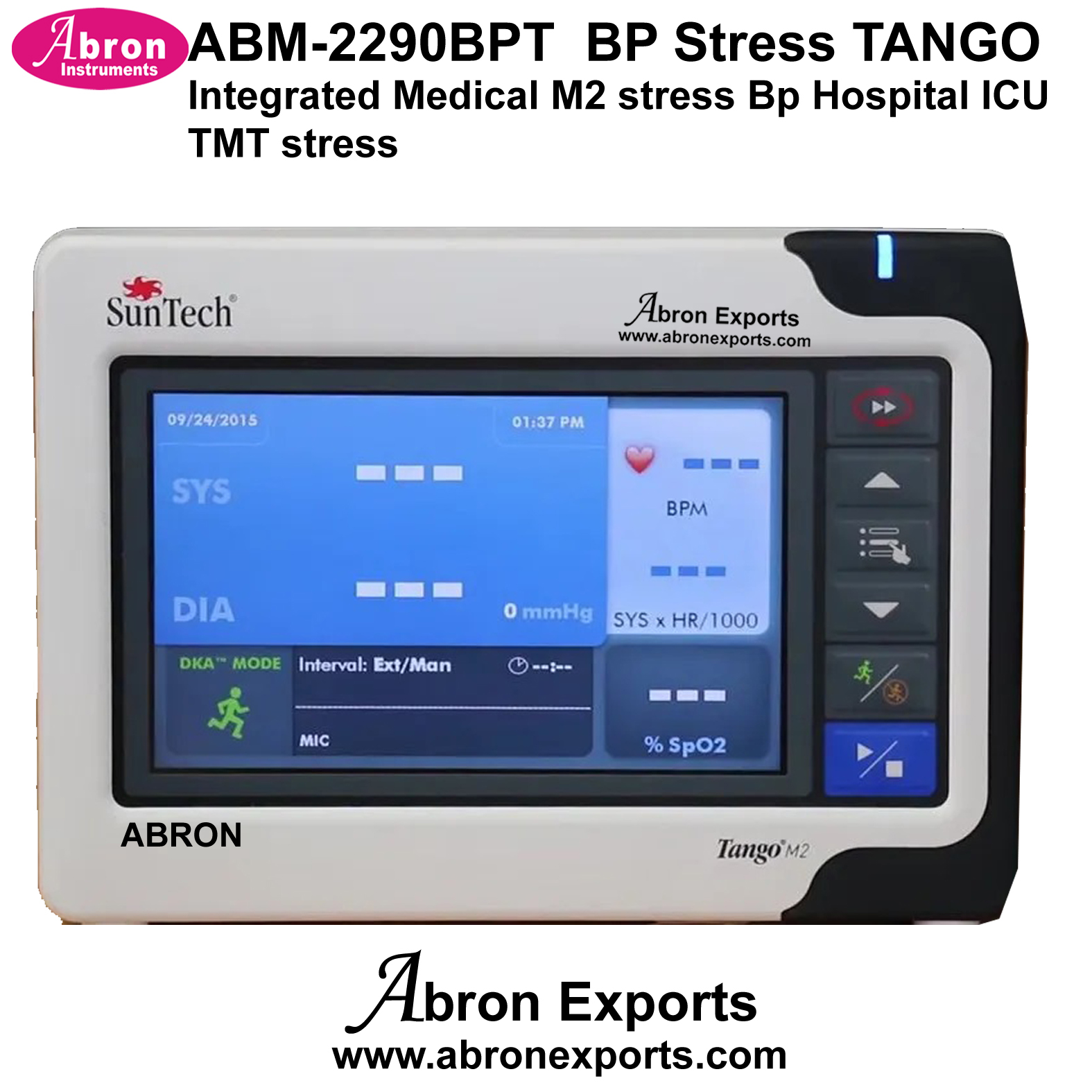 BP Stress Integrated Medical Tango M2 Stress BP Hospital ICU TMT Stress Sun Abron ABM-2290BPT  